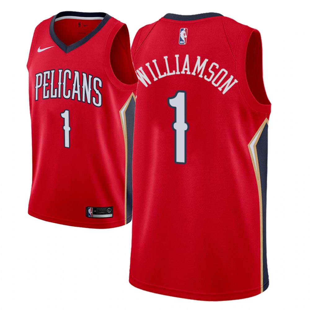 Vente Maillot du Zion Williamson, New Orleans Pelicans 2018/19 - Statement