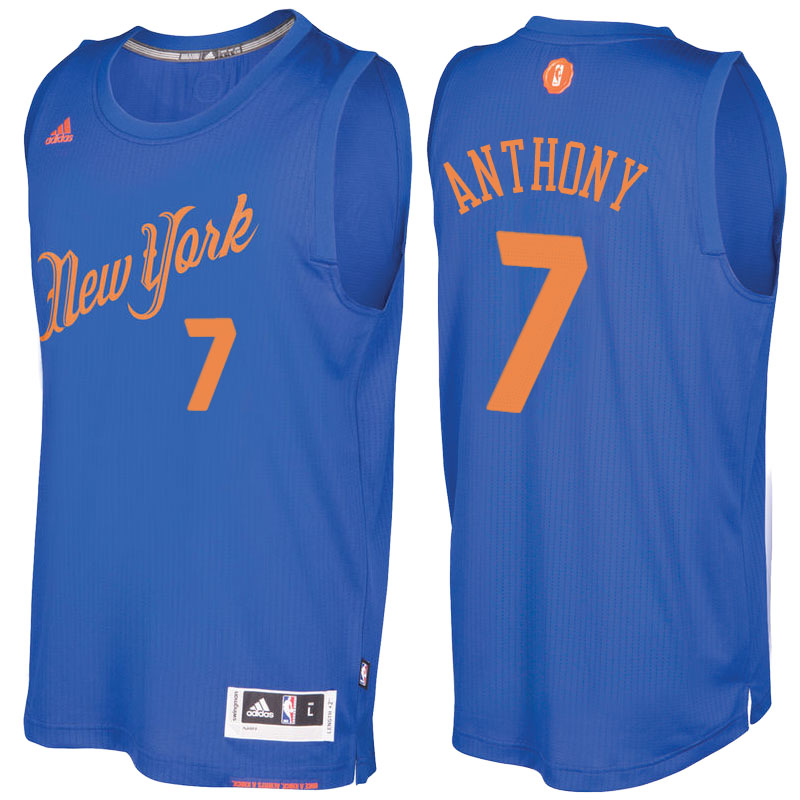 Vente Maillot du Carmelo Anthony, New York Knicks - Christmas '17