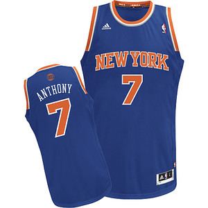 Vente Maillot du Carmelo Anthony, New York Knicks [Bleu]