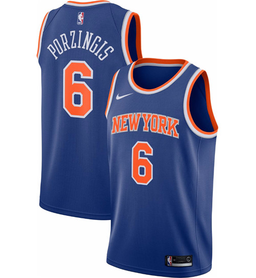 Vente Maillot du Kristaps Porzingis, New York Knicks - Icon