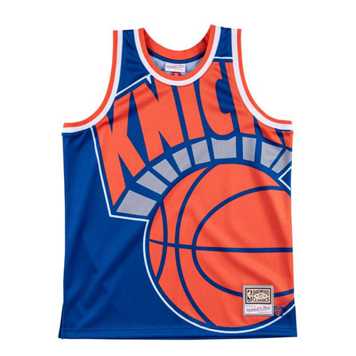 Vente Maillot du New York Knicks - Mitchell & Ness 'Big Face'