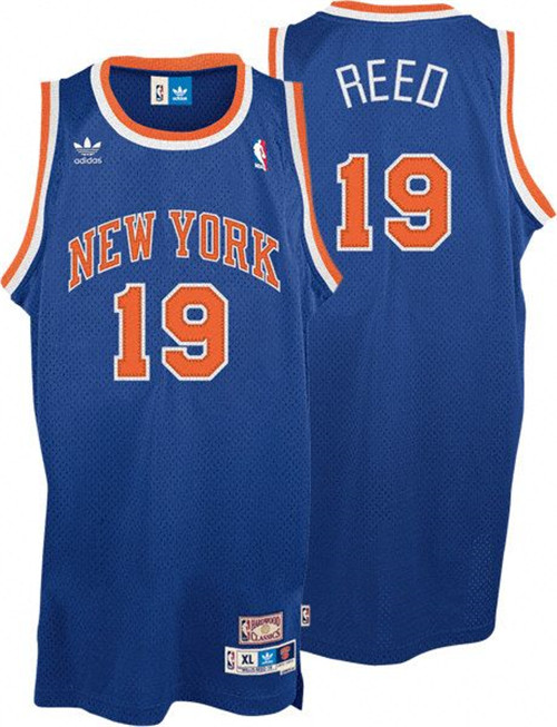 Vente Maillot du Willis Reed, New York Knicks [Bleu]