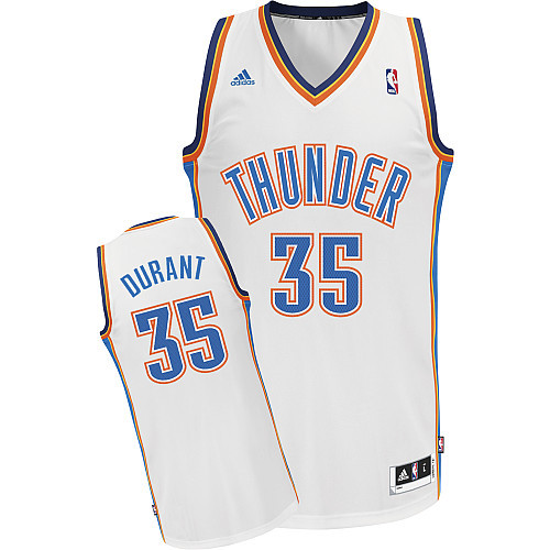 Vente Maillot du Kevin Durant Oklahoma City Thunder [Blanc]