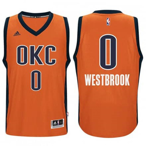 Vente Maillot du Russell Westbrook, OKC Alternate - Sunset