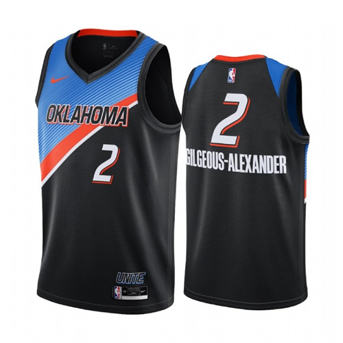 Vente Maillot du Shai Gilgeous-Alexander, Oklahoma City Thunder 2020/21 - City Edition