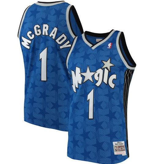 Vente Maillot du Tracy McGrady, Orlando Magic, Mitchell&Ness - Bleu