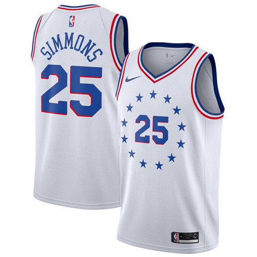 Achetés Maillot du Ben Simmons, Philadelphia 76ers - Earned Edition