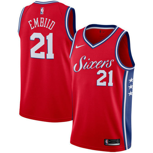 Achetés Maillot du Joel Embiid, Philadelphia 76ers - Statement