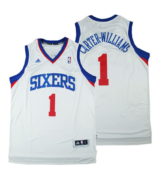 Achetés Maillot du Michael Carter-Williams, Philadelphia 76ers - Blanc