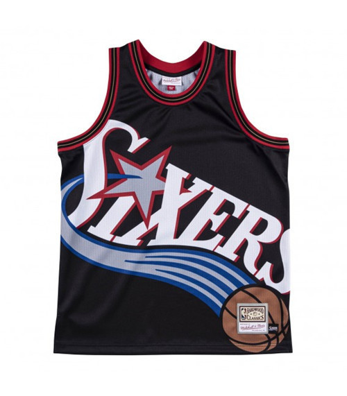 Achetés Maillot du Philadelphia 76ers - Mitchell & Ness 'Big Face'