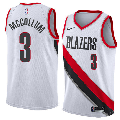 Achetés Maillot du C. J. McCollum, Portland Trail Blazers - Association