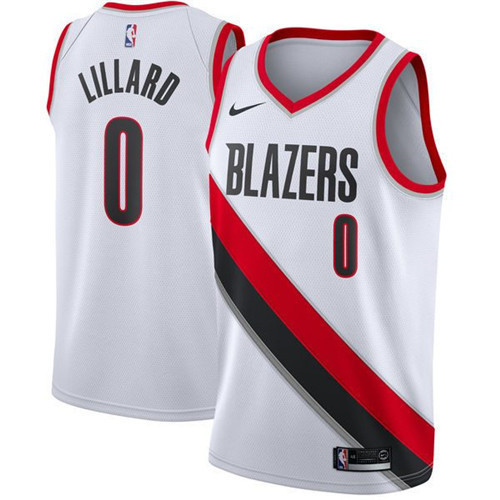 Achetés Maillot du Damian Lillard, Portland Trail Blazers - Association