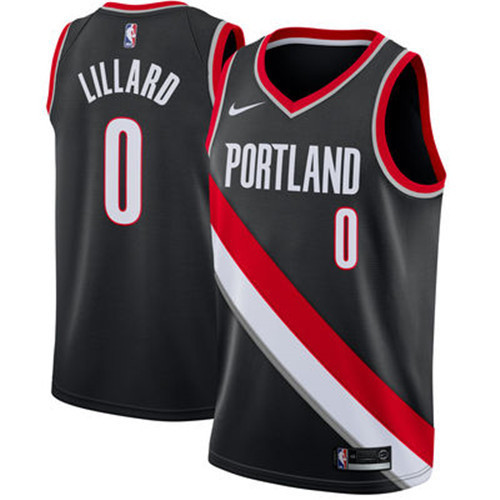 Achetés Maillot du Damian Lillard, Portland Trail Blazers - Icon