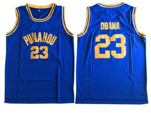 Achetés Maillot du Barack Obama, Punahou High School