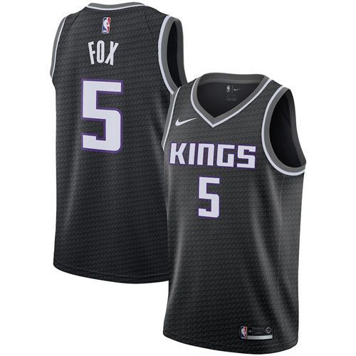 Achetés Maillot du De'Aaron Fox, Sacramento Kings 2018/19 - Statement