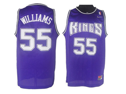 Achetés Maillot du Jason Williams, Sacramento Kings - Violet