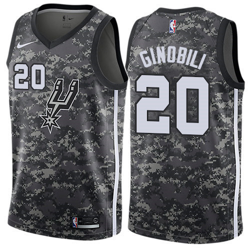 Achetés Maillot du Manu Ginobili, San Antonio Spurs - City Edition