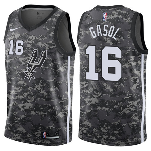 Achetés Maillot du Pau Gasol, San Antonio Spurs - City Edition