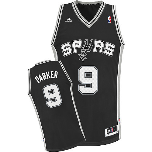 Achetés Maillot du Tony Parker, San Antonio Spurs [Negra]