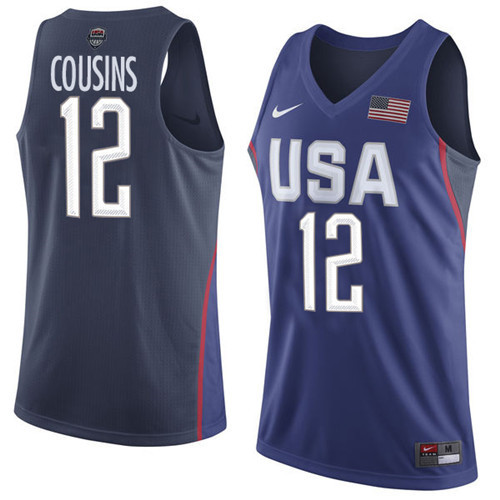 Achetés Maillot du DeMarcus Cousins, Etats-Unis Rio 2016