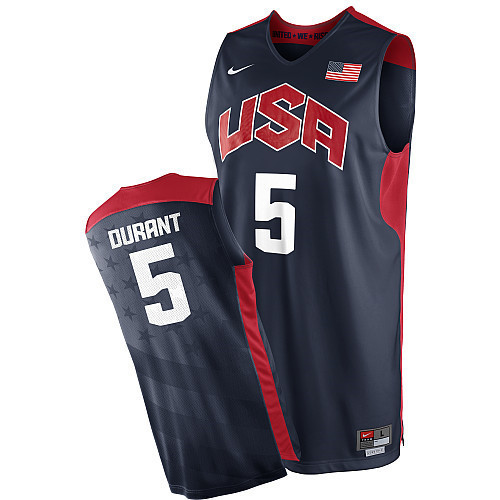 Achetés Maillot du Kevin Durant, Selección Etats-Unis 2012 [Bleu]