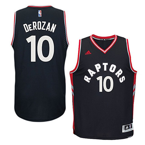 Nouveaux Maillot du DeMar DeRozan, Toronto Raptors - Noir