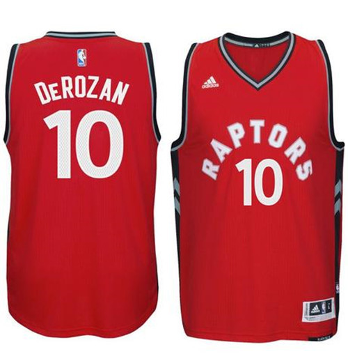 Nouveaux Maillot du DeMar DeRozan, Toronto Raptors - Rouge