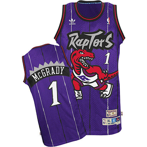 Nouveaux Maillot du Tracy McGrady, Toronto Raptors [Morada]