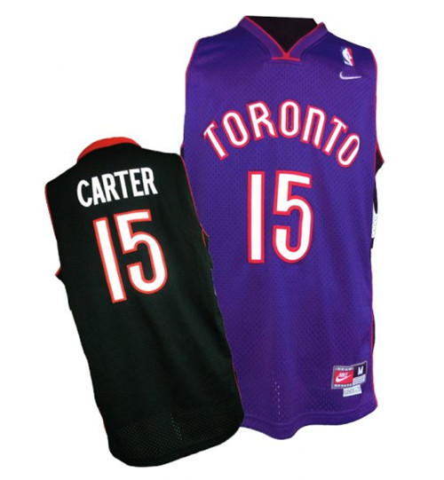 Nouveaux Maillot du Vince Carter, Toronto Raptors [Bicolor]