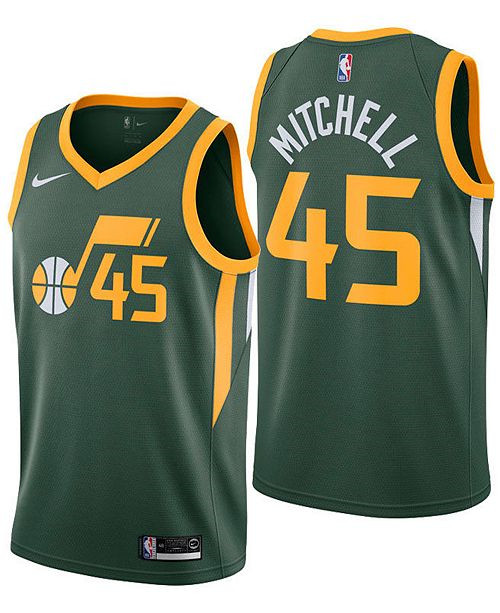 Nouveaux Maillot du Donovan Mitchell, Utah Jazz - Earned Edition