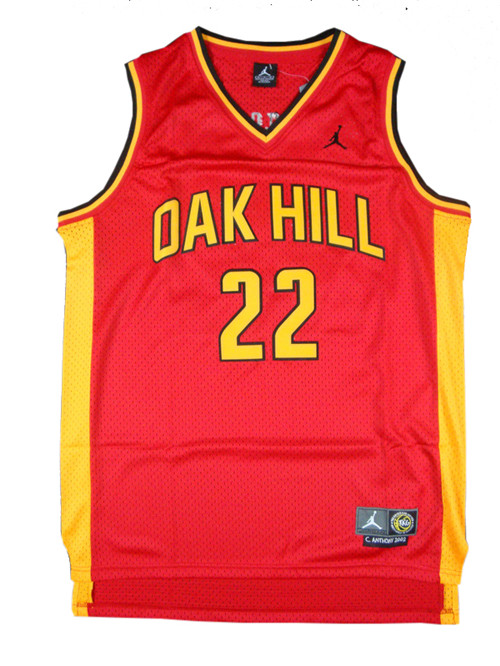 Nouveaux Maillot du Carmelo Anthony, Oak Hill [Roja]