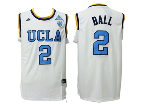 Nouveaux Maillot du Lonzo Ball, UCLA Bruins [Blanc]