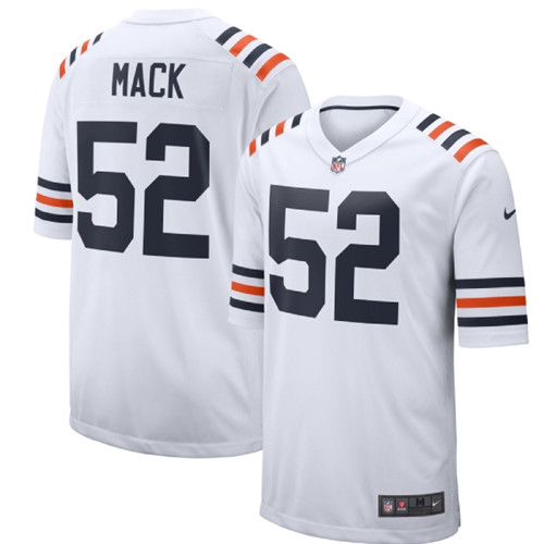 Nouveaux Maillot du Khalil Mack, Chicago Bears - Blanc