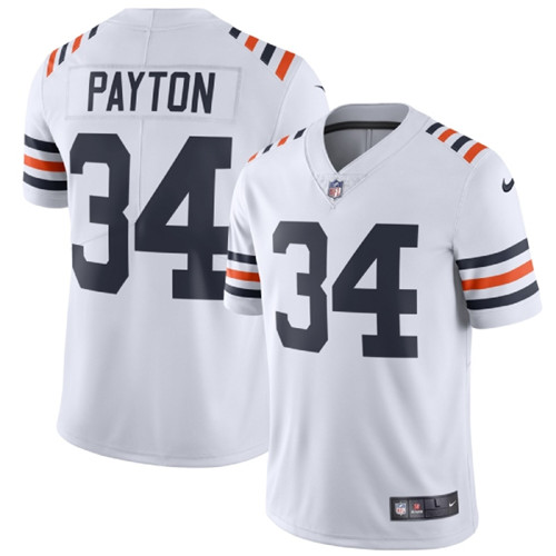 Nouveaux Maillot du Walter Payton, Chicago Bears - Blanc