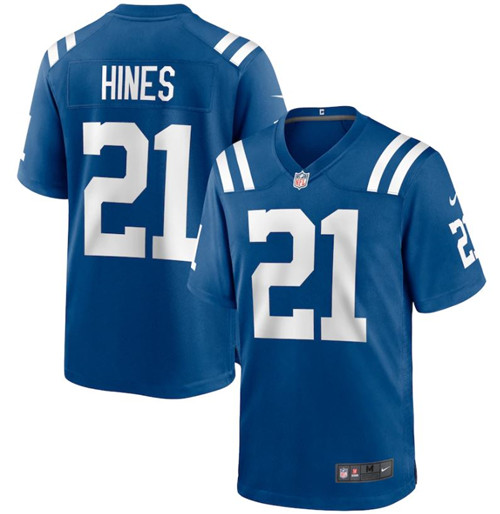 Nouveaux Maillot du Nyheim Hines, Indianapolis Colts - Royal