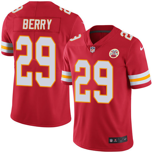 Nouveaux Maillot du Eric Berry, Kansas City Chiefs - Rouge Vapeur