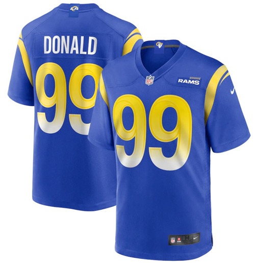 Achat Maillot du Aaron Donald, Los Angeles Rams - Royal