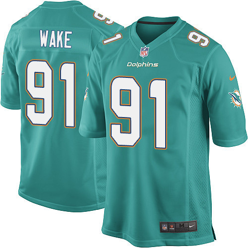 Achat Maillot du Cameron Wake, Miami Dolphins - Vert Aqua