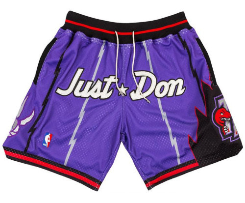 Flocage Maillot du Short JUST ☆ DON Toronto Raptors