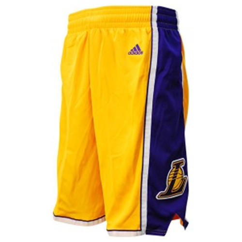 Vente Maillot du Short Los Angeles Lakers [Amarillo]