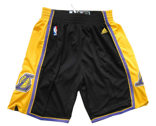 Vente Maillot du Short Los Angeles Lakers [Noir]