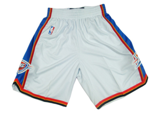 Vente Maillot du Short Oklahoma City Thunder [Blanc]