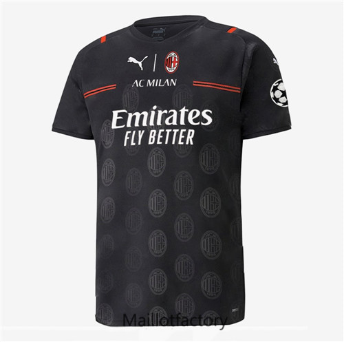 Achat Maillot du AC Milan 2021/22 Concept Noir