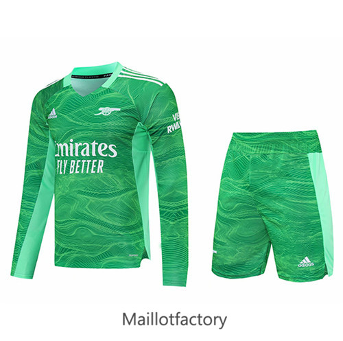 Achat Maillot du Arsena 2021/22 Gardien de but + Short Manche Longue