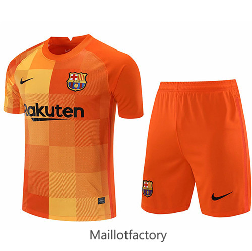 Achat Maillot du Barcelone 2021/22 Gardien de but + Short Orange