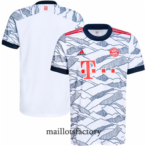 Achat Maillot du Bayern Munich 2021/22 Third Blanc