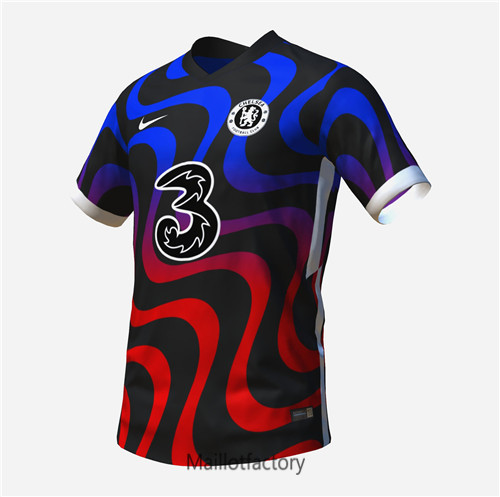 Achat Maillot du Chelsea Concept Bleu/Rouge 2021/22