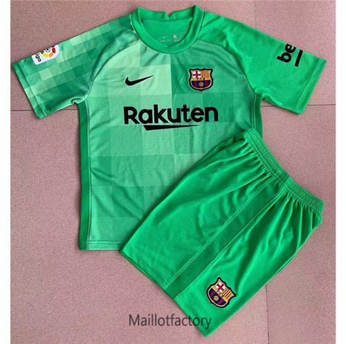 Achat Maillot du Barcelone Enfant 2021/22 Gardien de but + Short Vert