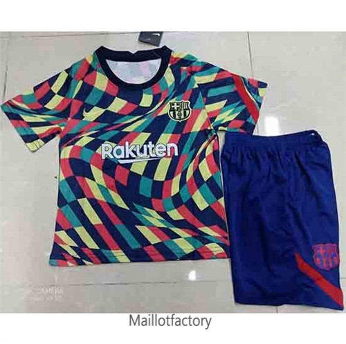 Achat Maillot du Barcelone Enfant Entrainement 2021/22 Bleu