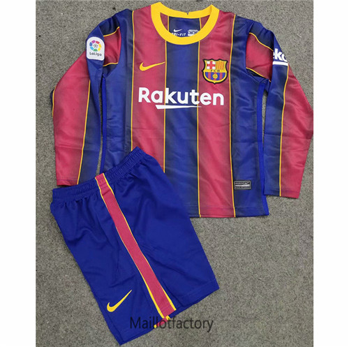 Achat Maillot du Barcelone Enfant 2020/21 Domicile Manche Longue